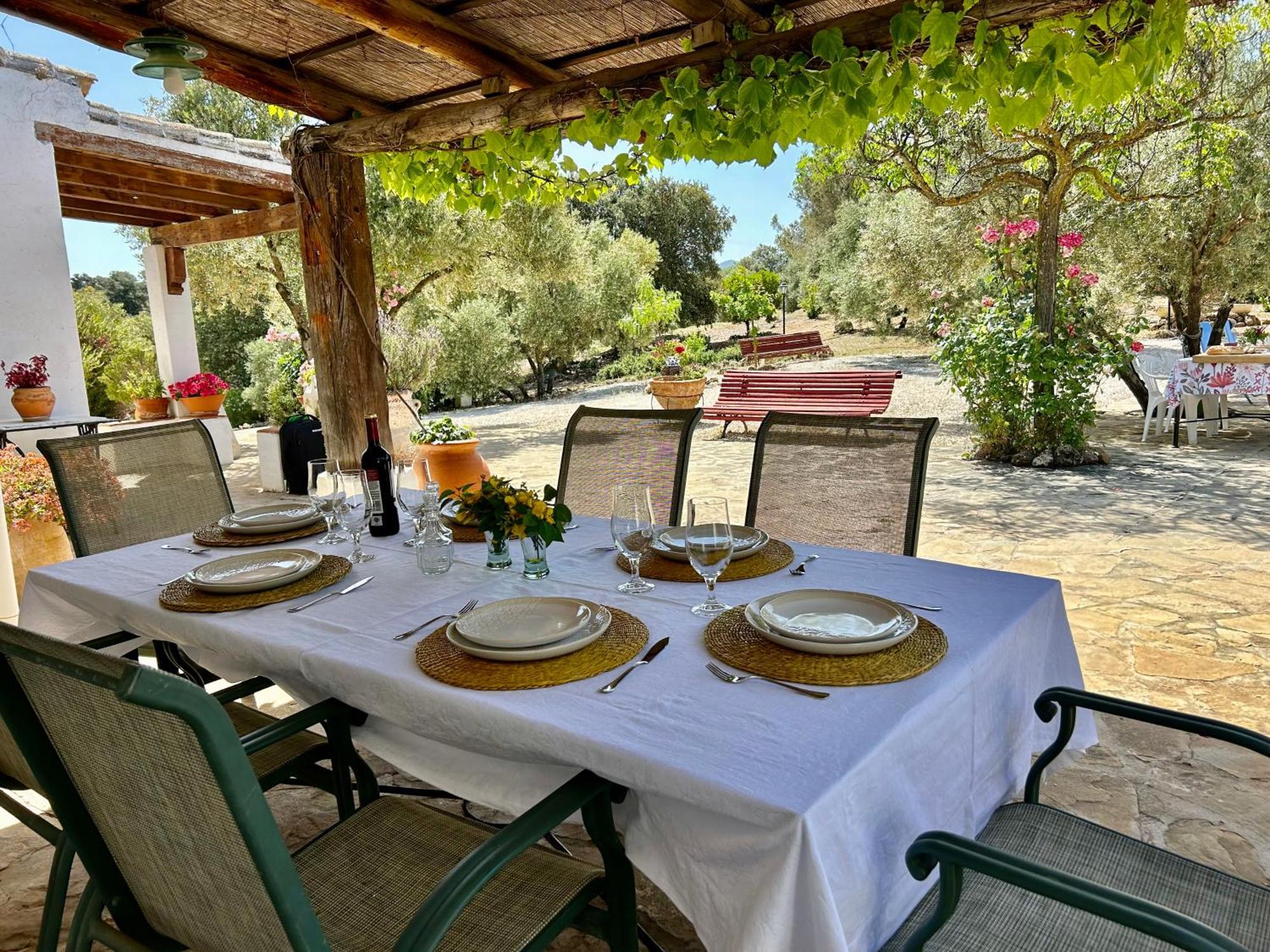 Refugio Andaluz Con Piscina Entre Olivos Villanueva de Tapia Luaran gambar