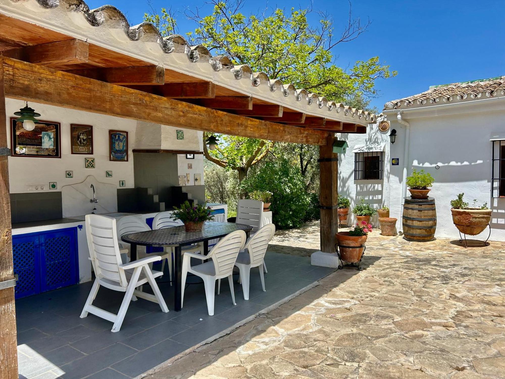 Refugio Andaluz Con Piscina Entre Olivos Villanueva de Tapia Luaran gambar